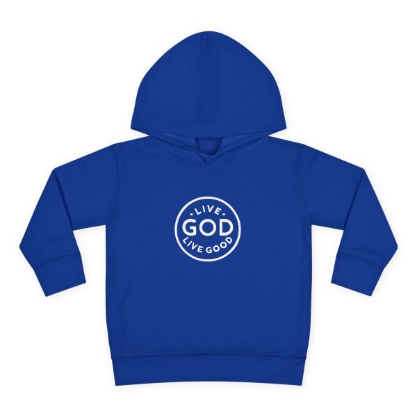 Toddler Pullover Fleece Hoodie LIVE GOD LIVE GOOD TM - Image 16