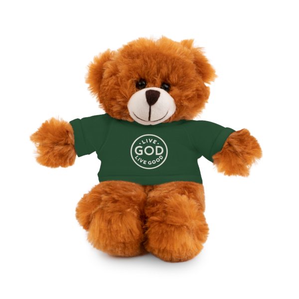 Stuffed Animals with Tee LIVE GOD LIVE GOOD TM - Image 3