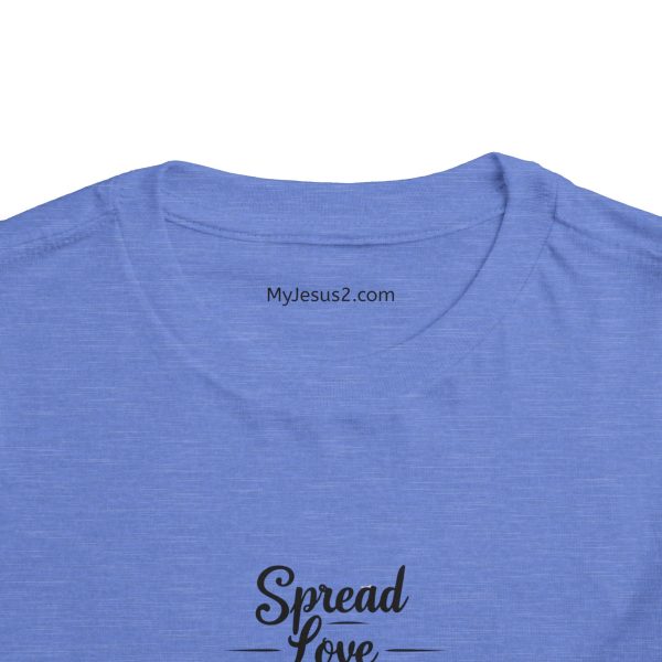 Toddler Short Sleeve Tee Spread Love Not Judgement TM - Image 36