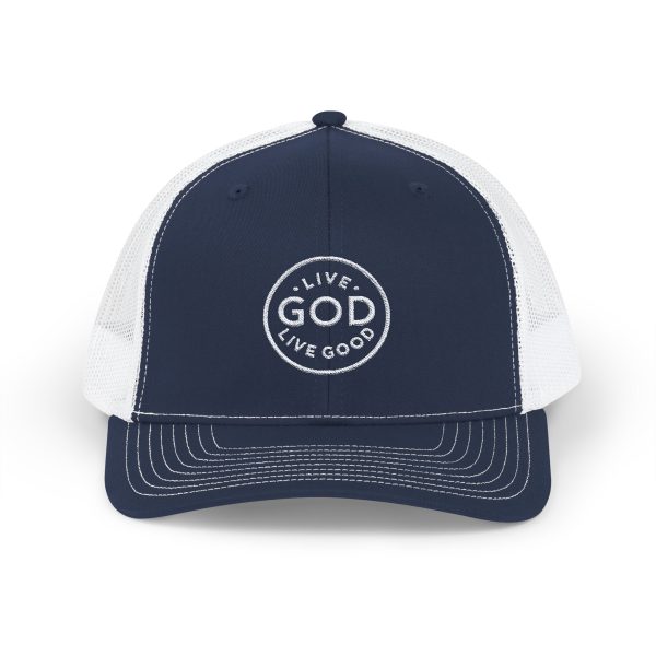 Hat Snapback Trucker Cap LIVE GOD LIVE GOOD TM