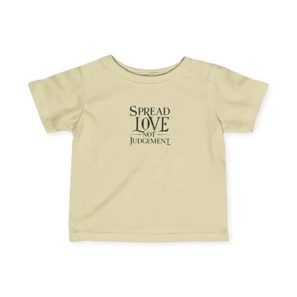 Infant Fine Jersey Tee Spread Love Not Judgement TM - Image 13