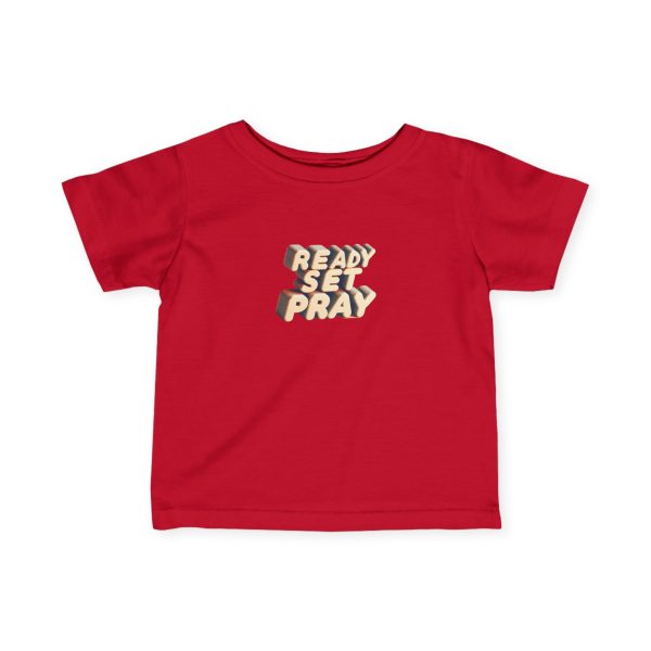 Infant Fine Jersey Tee READY SET PRAY TM - Image 16