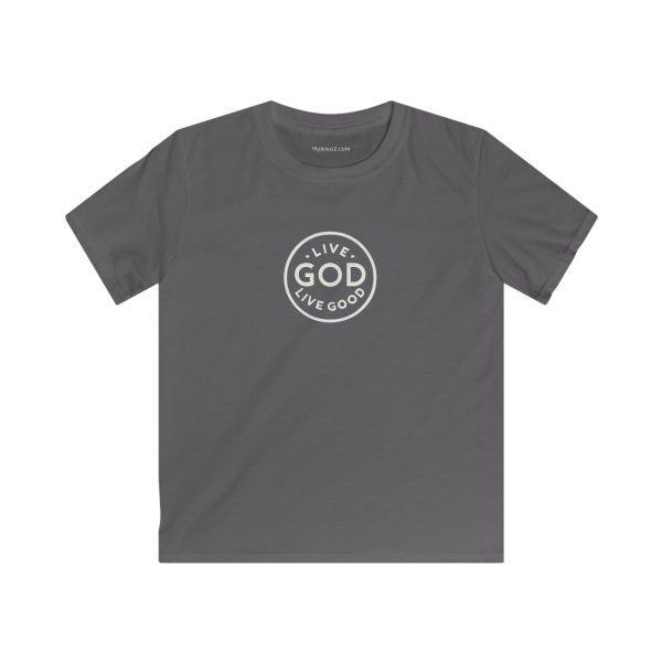 Kids Softstyle Tee LIVE GOD LIVE GOOD TM - Image 13