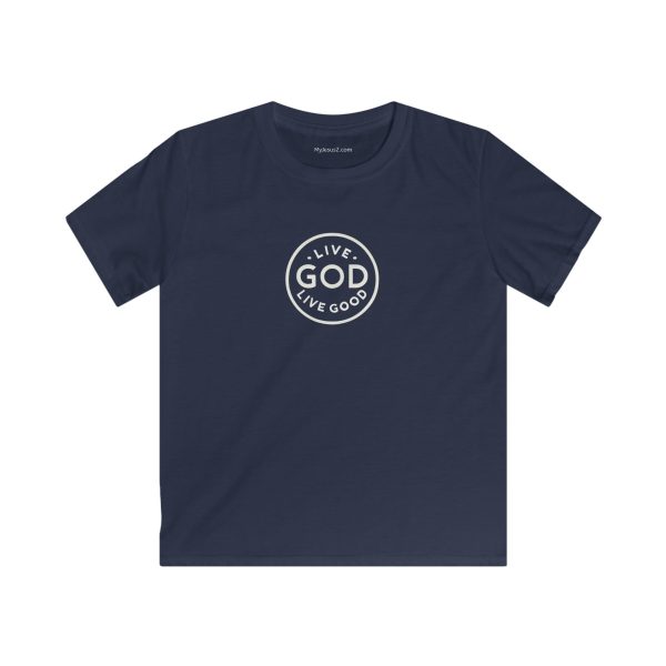 Kids Softstyle Tee LIVE GOD LIVE GOOD TM