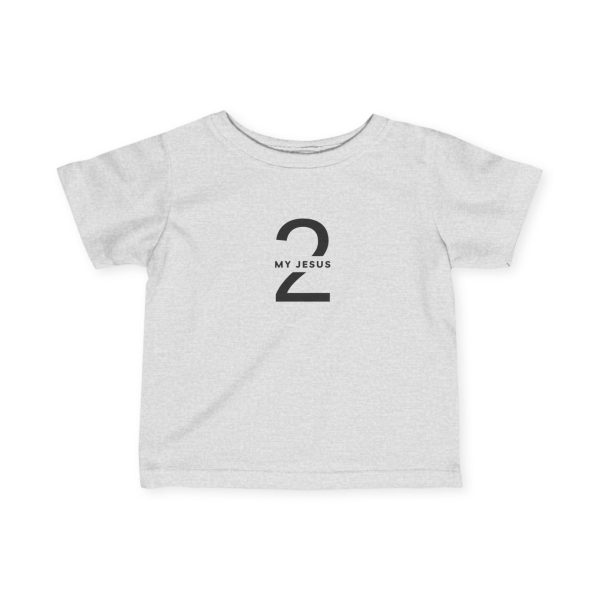 Infant Fine Jersey Tee My Jesus 2 Logo TM - Image 10