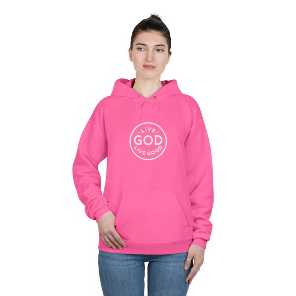 Unisex EcoSmart Pullover Hoodie Sweatshirt LIVE GOD LIVE GOOD TM - Image 32