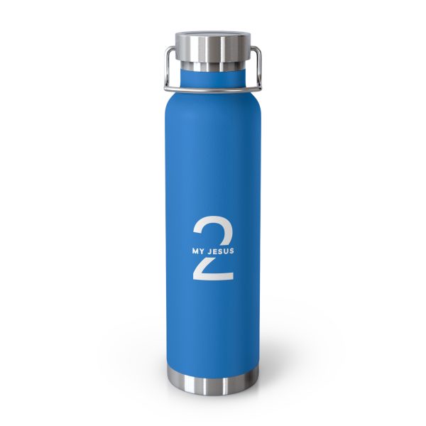 Copper Vacuum Insulated Bottle, 22oz My Jesus 2 Logo TM - Image 22