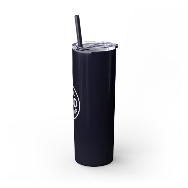 Cup Skinny Tumbler with Straw, 20oz LIVE GOD LIVE GOOD TM - Image 44