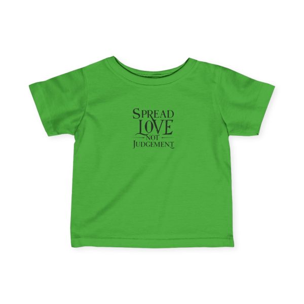 Infant Fine Jersey Tee Spread Love Not Judgement TM - Image 19