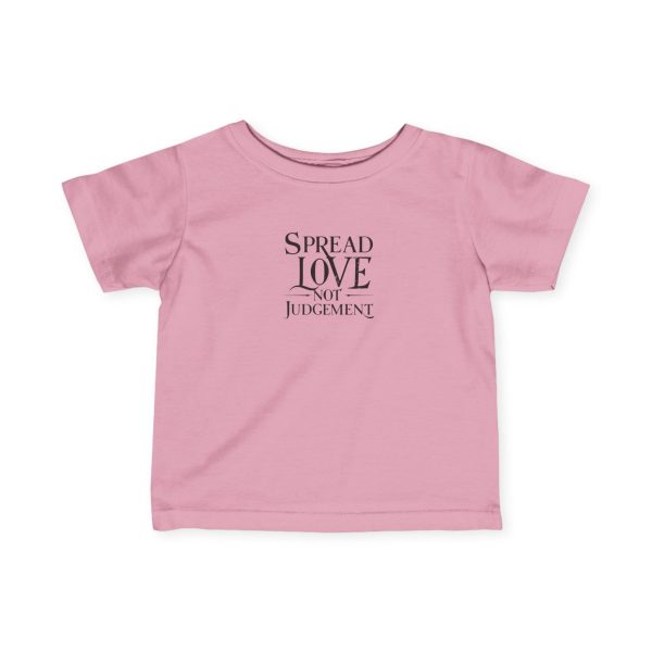 Infant Fine Jersey Tee Spread Love Not Judgement TM - Image 34