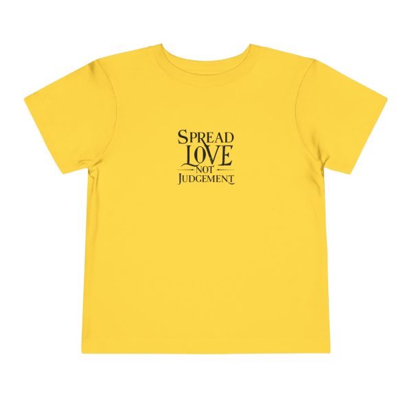 Toddler Short Sleeve Tee Spread Love Not Judgement TM - Image 13