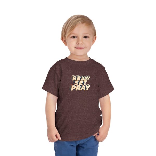 Toddler Short Sleeve Tee READY SET PRAY TM - Image 3