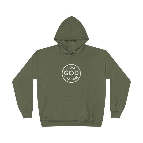 Unisex EcoSmart Pullover Hoodie Sweatshirt LIVE GOD LIVE GOOD TM - Image 13