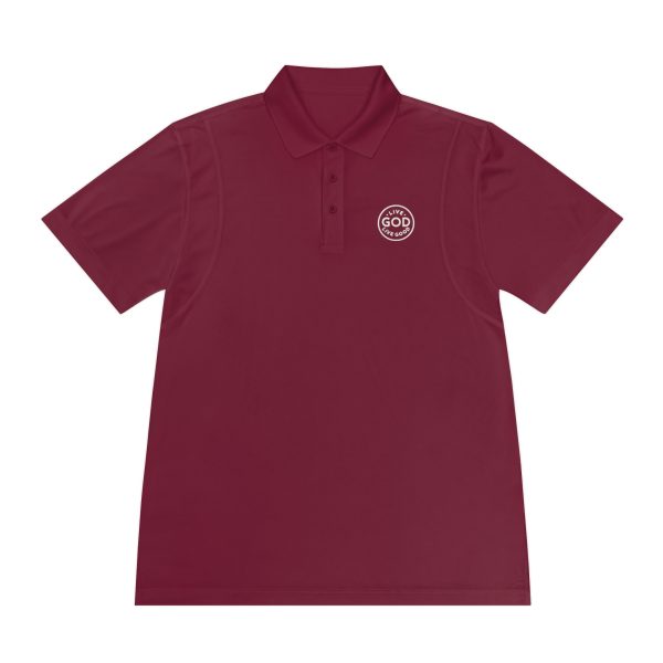 LIVE GOD LIVE GOOD Men's Sport Polo Shirt TM - Image 25