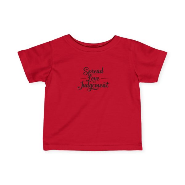 Infant Fine Jersey Tee Spread Love Not Judgement TM - Image 37