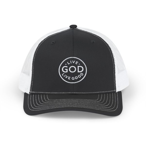 Hat Snapback Trucker Cap LIVE GOD LIVE GOOD TM - Image 9