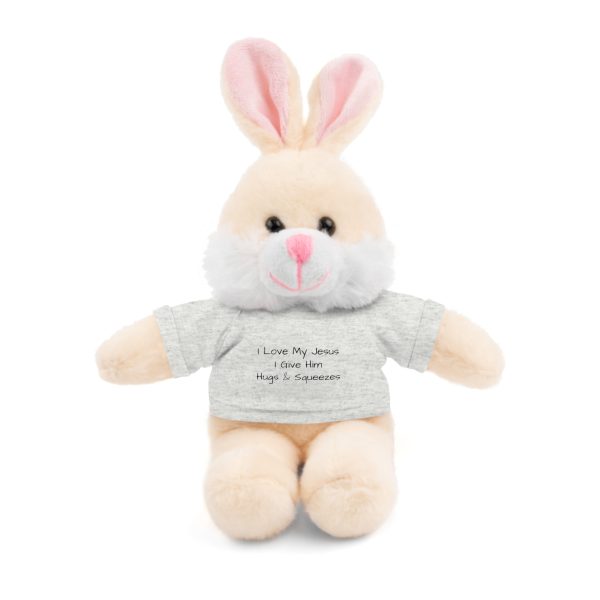 Stuffed Animals with Tee I Love My Jesus I Give Him Hugs & Squeezes TM - Image 76