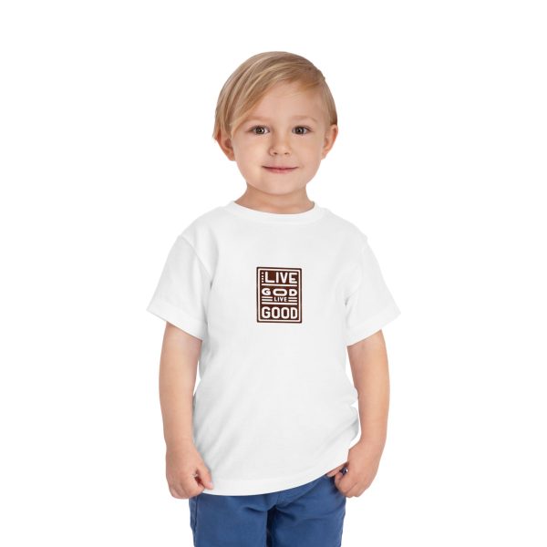 Toddler Short Sleeve Tee LIVE GOD LIVE GOOD TM - Image 7