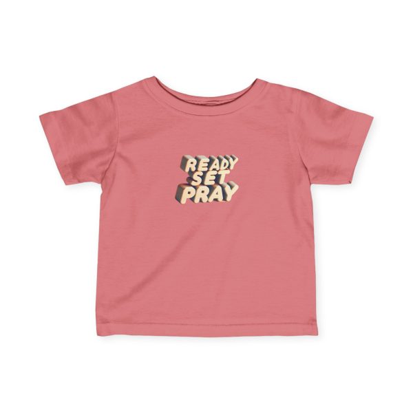 Infant Fine Jersey Tee READY SET PRAY TM - Image 25