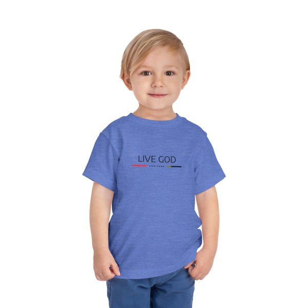 Toddler Short Sleeve Tee LIVE GOD LIVE GOOD TM - Image 27