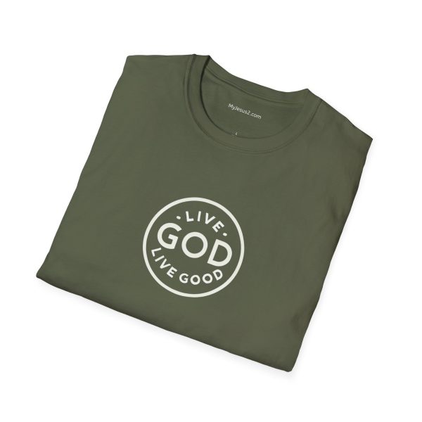 LIVE GOD LIVE GOOD Unisex Softstyle T-Shirt TM - Image 20