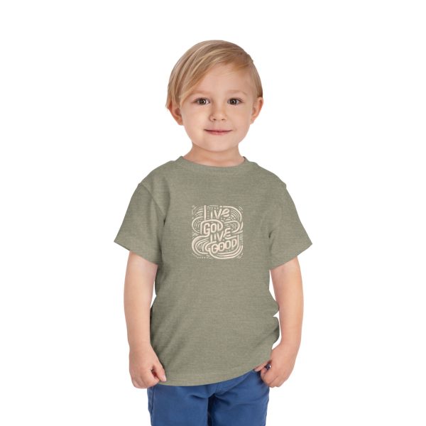 Toddler Short Sleeve Tee LIVE GOD LIVE GOOD TM - Image 15