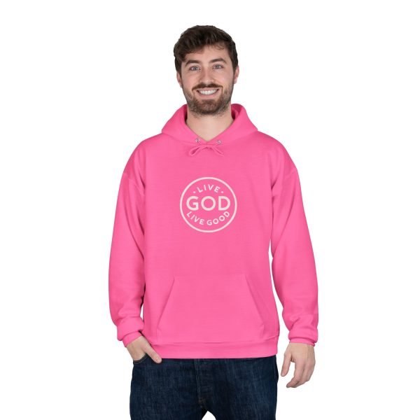 Unisex EcoSmart Pullover Hoodie Sweatshirt LIVE GOD LIVE GOOD TM - Image 33