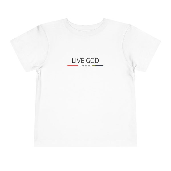 Toddler Short Sleeve Tee LIVE GOD LIVE GOOD TM - Image 5