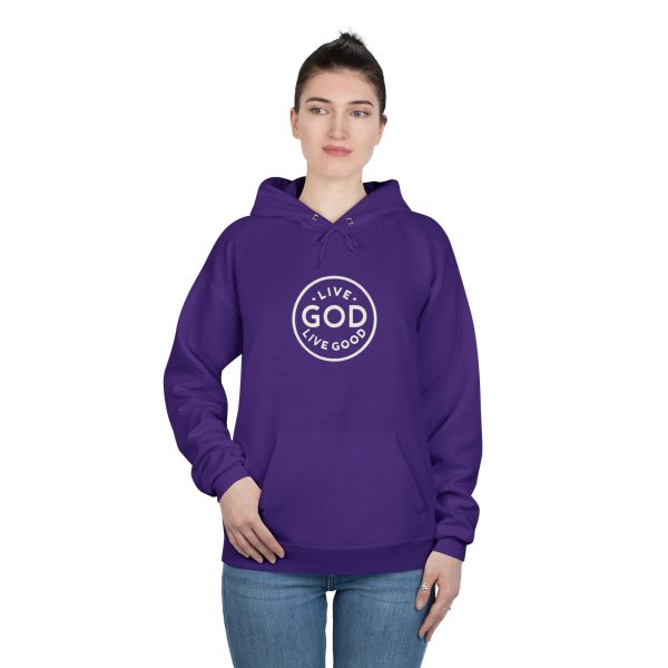 Unisex EcoSmart Pullover Hoodie Sweatshirt LIVE GOD LIVE GOOD TM - Image 29