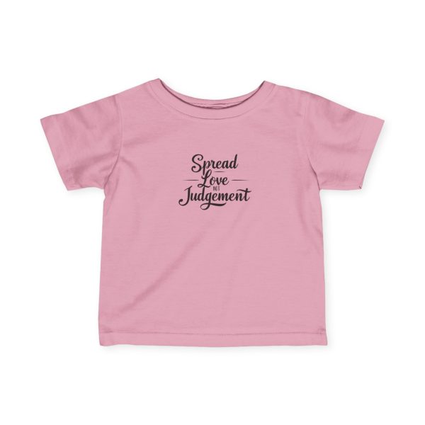 Infant Fine Jersey Tee Spread Love Not Judgement TM - Image 31