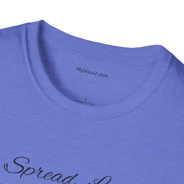 Spread Love Not Judgement Unisex Softstyle T-Shirt TM - Image 3