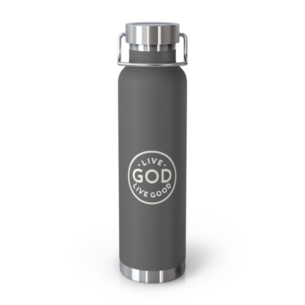 Copper Vacuum Insulated Bottle, 22oz LIVE GOD LIVE GOOD TM - Image 10