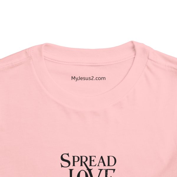 Toddler Short Sleeve Tee Spread Love Not Judgement TM - Image 36