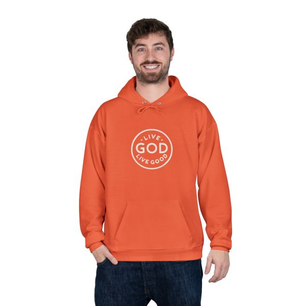 Unisex EcoSmart Pullover Hoodie Sweatshirt LIVE GOD LIVE GOOD TM - Image 9