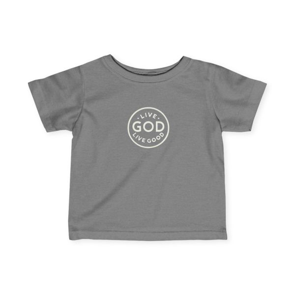 Infant Fine Jersey Tee LIVE GOD LIVE GOOD TM - Image 16