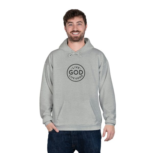 Unisex EcoSmart Pullover Hoodie Sweatshirt LIVE GOD LIVE GOOD TM - Image 30