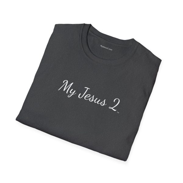 My Jesus 2 Unisex Softstyle T-Shirt White Letters TM - Image 10