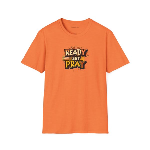 READY SET PRAY Unisex Softstyle T-Shirt TM - Image 5