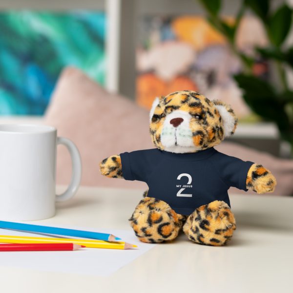 A Stuffed Animal with Tee My Jesus 2 Logo TM - Image 135