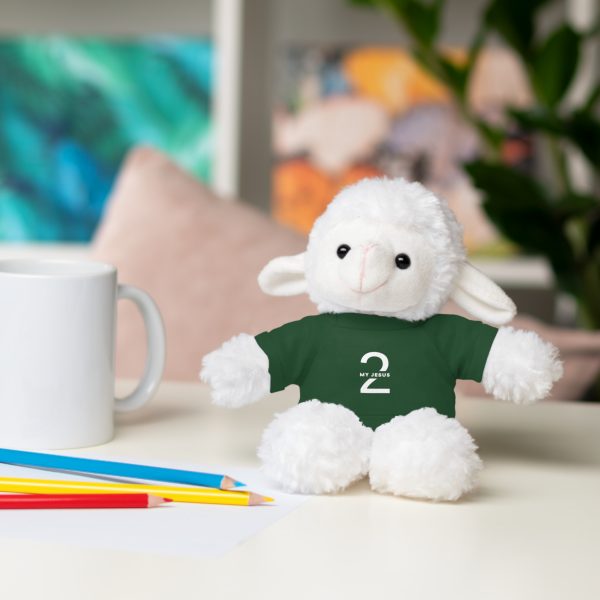A Stuffed Animal with Tee My Jesus 2 Logo TM - Image 93