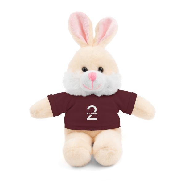A Stuffed Animal with Tee My Jesus 2 Logo TM
