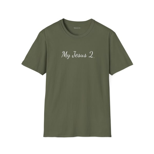 My Jesus 2 Unisex Softstyle T-Shirt White Letters TM - Image 5