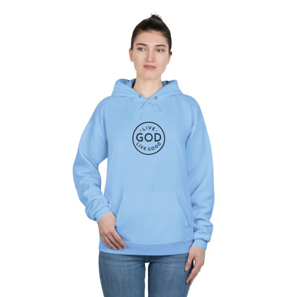 Unisex EcoSmart Pullover Hoodie Sweatshirt LIVE GOD LIVE GOOD TM - Image 26