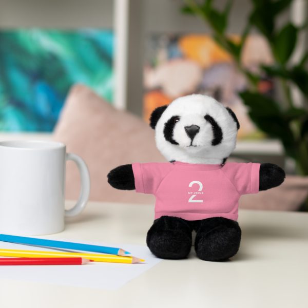 A Stuffed Animal with Tee My Jesus 2 Logo TM - Image 72