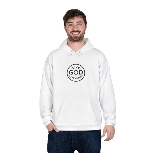 Unisex EcoSmart Pullover Hoodie Sweatshirt LIVE GOD LIVE GOOD TM - Image 6