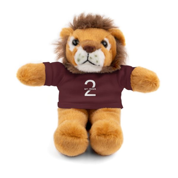 A Stuffed Animal with Tee My Jesus 2 Logo TM - Image 118
