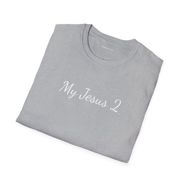 My Jesus 2 Unisex Softstyle T-Shirt White Letters TM - Image 4