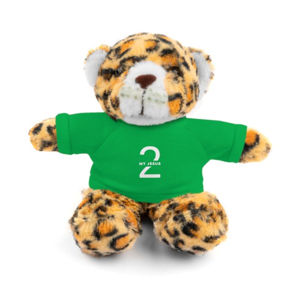A Stuffed Animal with Tee My Jesus 2 Logo TM - Image 100