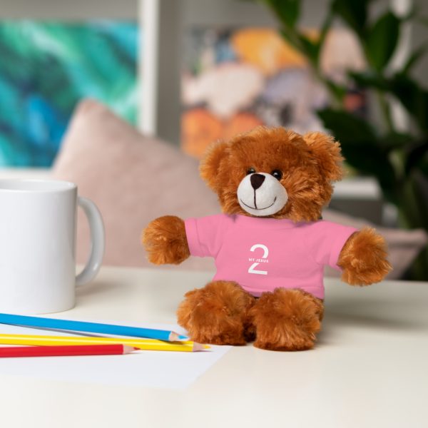 A Stuffed Animal with Tee My Jesus 2 Logo TM - Image 60