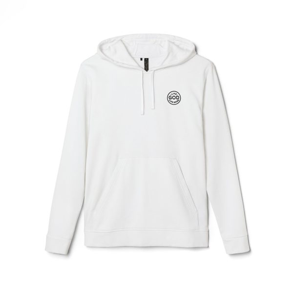Unisex adidas Fleece Hoodie LIVE GOD LIVE GOOD TM - Image 5